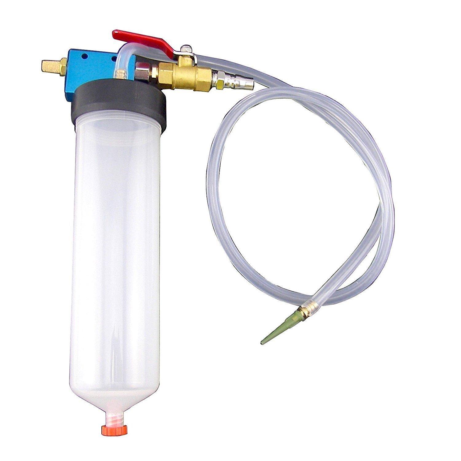 

CarAngels Automatic Pneumatic Brake Fluid Changer, Brake Bleeder Bottle, Oil Changer [Japanese Instructions Included], Universal Type, 0.5L Brake Flui