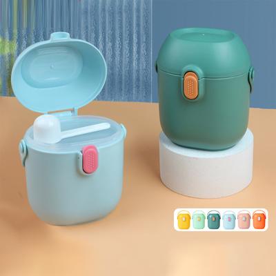 Large Capacity Milk Powder Spoon Snack Container Portable Distribution Sealed Container