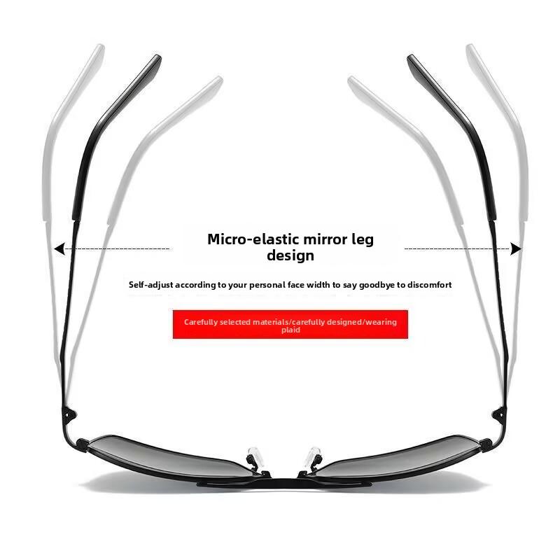 Pilotní brýle na krátkozrakost pro muže Polarizované UV ochrana Sluneční brýle na řízení Antireflexní brýle Brýle na blízko Dioptrie do -4.0