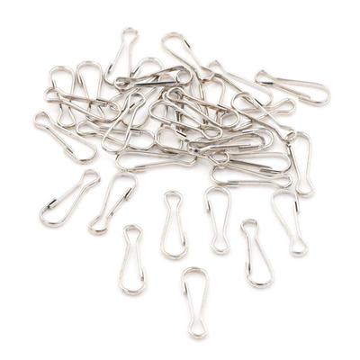 20 τμχ Μεταλλικό κορδόνι Snap Spring Clips Hooks Findings Μήκος DIY 2,5cm