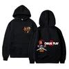Horror movie themed hoodie, Harajuku hip-hop street style men's autumn and winter hooded sweatshirt pullover