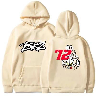 Autumn Motorcycle Race 72 Rider Fan Print Hoodie Men's and Women's Autumn Top Hoodie Marco Bezzecchi Warm Hoodie