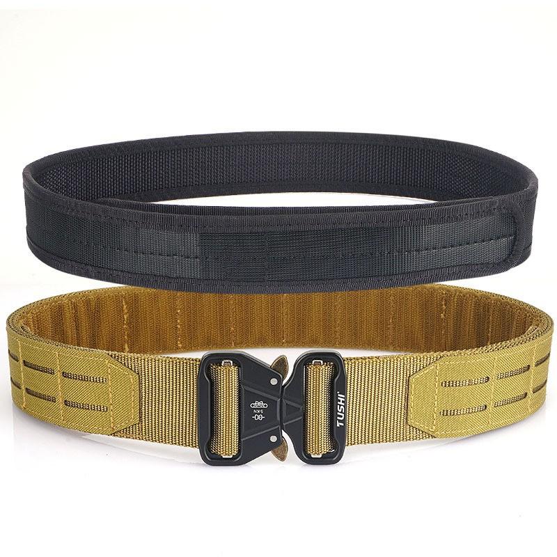 

Tushi Waist Seal 2-inch Quick Release Buckle Ronin Metal Outdoor Belt