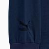 Puma Camisa Polo de Manga Larga con Cuello Polo y Rayas Empalmadas para Hombre Tops Azul Marino 94090702