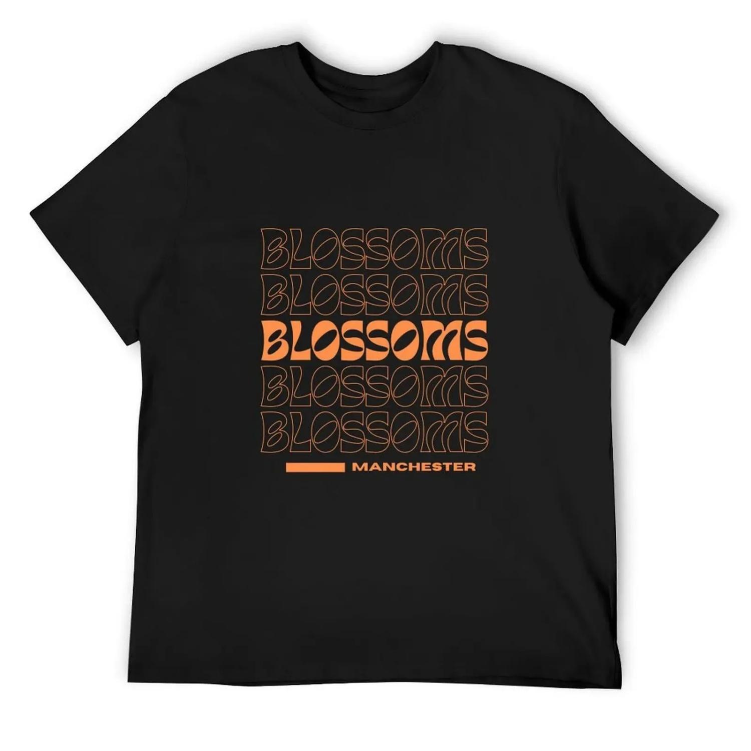 Blossoms unofficial retro print tee T-Shirt Man t-shirt blanks shirts graphic plain shirts men graphic S