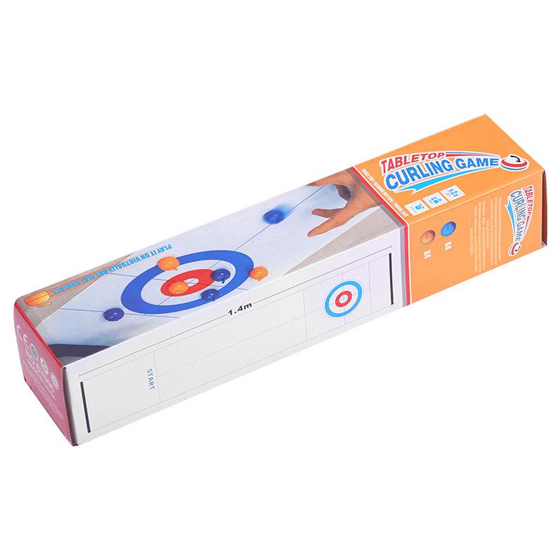 Ebeveyn-Çocuk Etkileşimi için Çocuk Mini Curling Oyunu Oyuncak