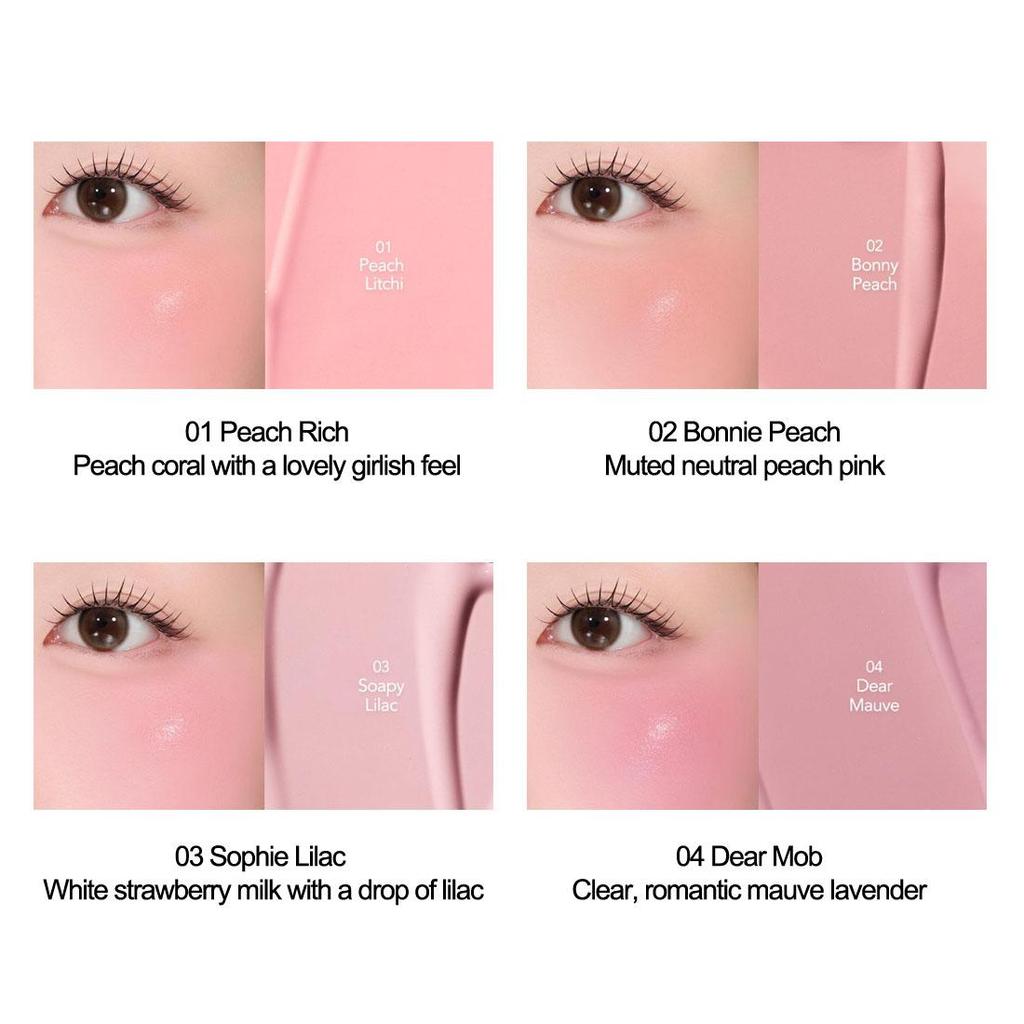 [Finger puff gift] VDL Cheek Stain Liquid Blusher (4 Options)
