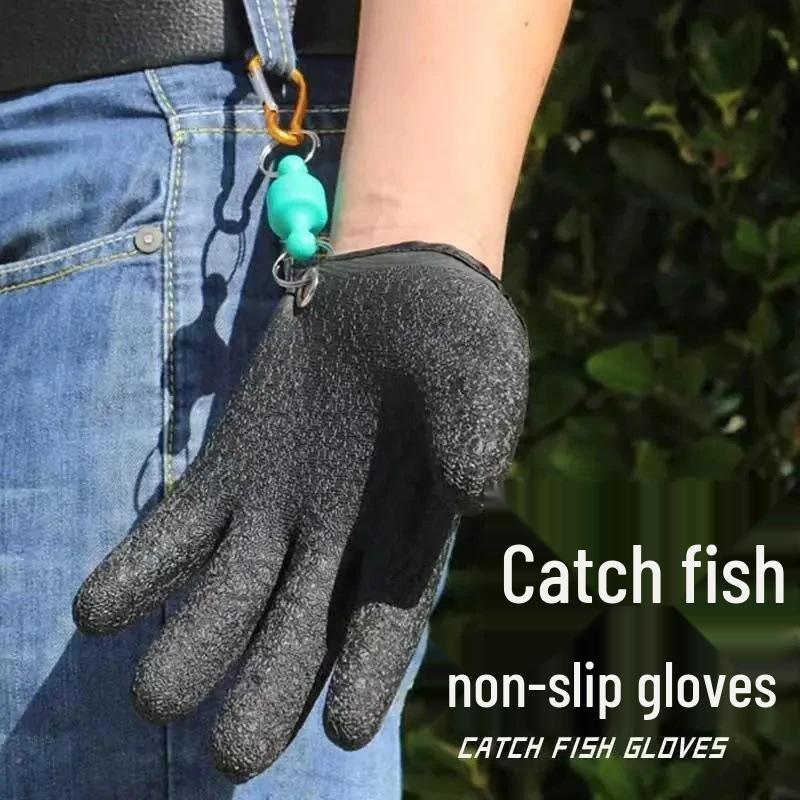 Newcomer Exclusive: Men's Waterproof, Anti-Puncture, Cut-Resistant Fishing Gloves - Non-Slip