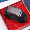 Men's Belt Automatic Buckle Belt New Top Layer Cowhide Casual Trouser Belt Gift