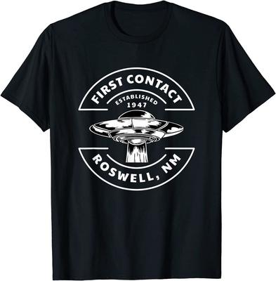 Roswell Ufo Alien Verschwörungstheorie Zitat Raumschiff Absturz Unisex T-Shirt