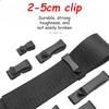 5pc 2-5cm Molle Webbing Buckle Camping Hiking Outdoor Attach Strap Belt End Clip Adjust Keeper Molle Backpack Bag Buckles Hiking