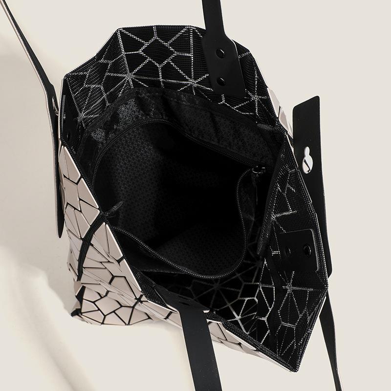 Neuer Stil Damen Tasche Ein Schulter Geometrisch Diamant Spleißen Handtasche Achseltasche Schlicht und Vielseitig Damen Tasche