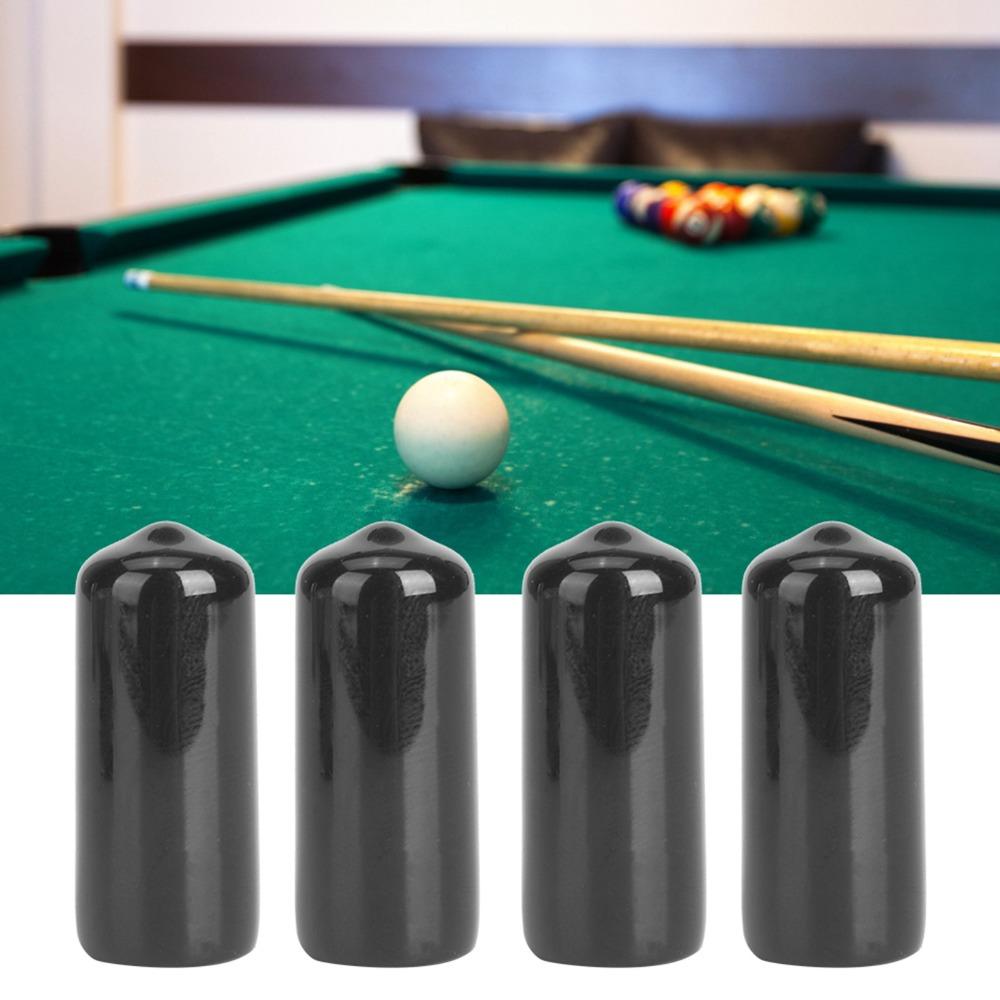 10PCS Small Head Pool Stick Tip Cover Durable Cue Tip Head Cover Pool Cue Tip Protector  Stick Cover