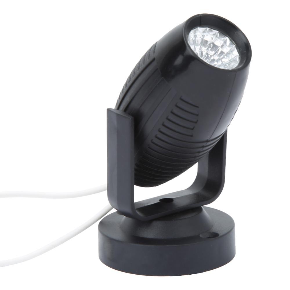 Low Voltage AC85-265V LED Mini Spotlight Black Shell Portable LED Stage Light Adjustable Angle Mini Spot Light Outdoor