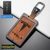 Car Sticker 2025 New Tesla Zinc Alloy Car Smart NFC Card Key Case Cover Protector Holder Shell For Tesla Model 3 S X Y Auto Acce