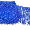 Sequin Encryption Thickened 20Cm Wide Nylon Row Beard Latin Dance Fringed Lace Dance Clothing Accessories