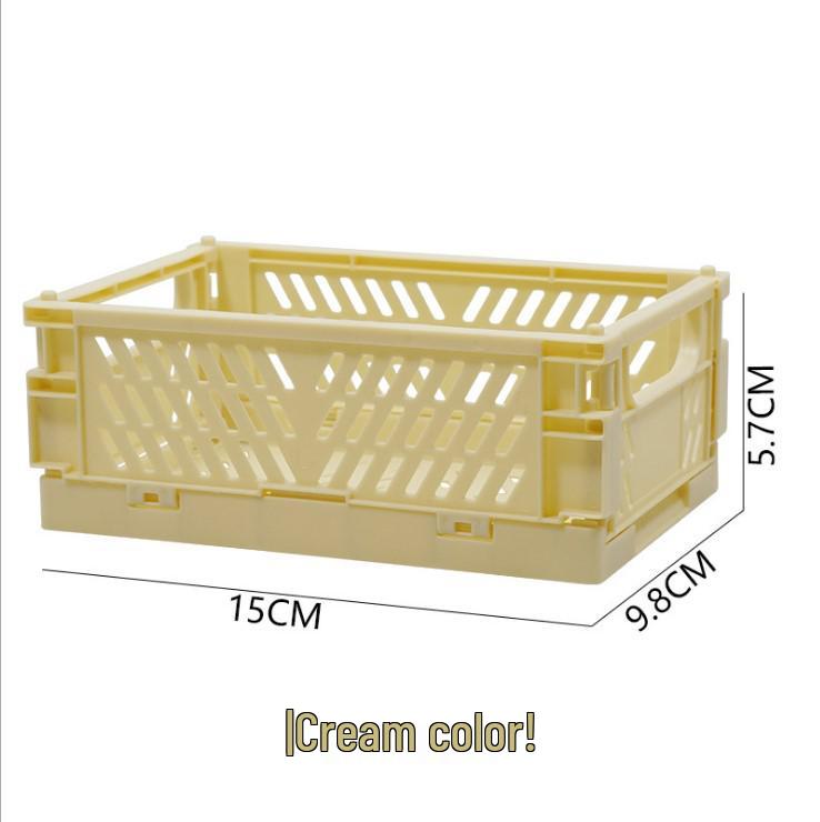 

Складная пластиковая корзина для хранения кухонных и домашних принадлежностей