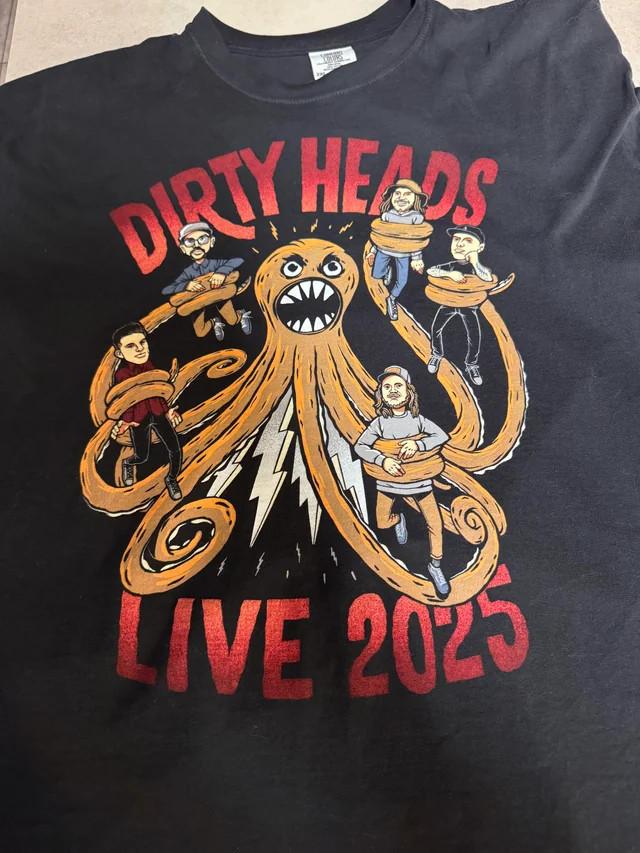 Dirty Heads Band Shirt Tee Short Sleeve Full Size S to 5XL BL721 Unisex T-Shirt XXXL