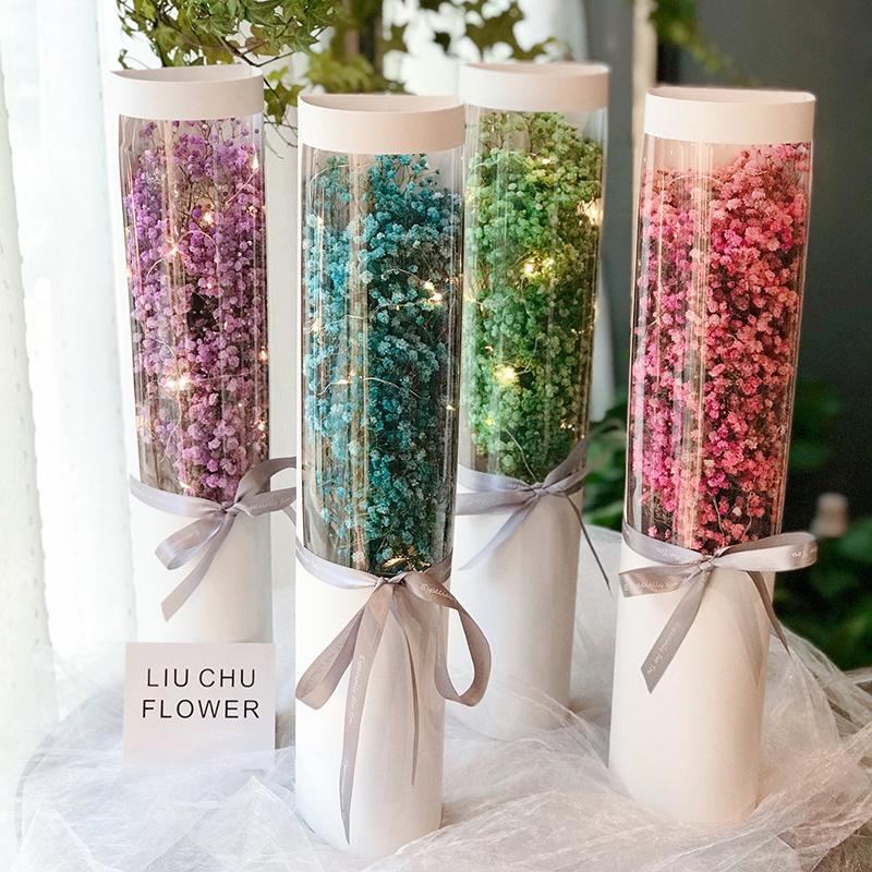 5 Stück/Packung Verpackungsbox Hochzeiten Transparente Hüllen Weihnachtsgeschenke Zeremoniell DIY Dekoration Anlass 43x8CM