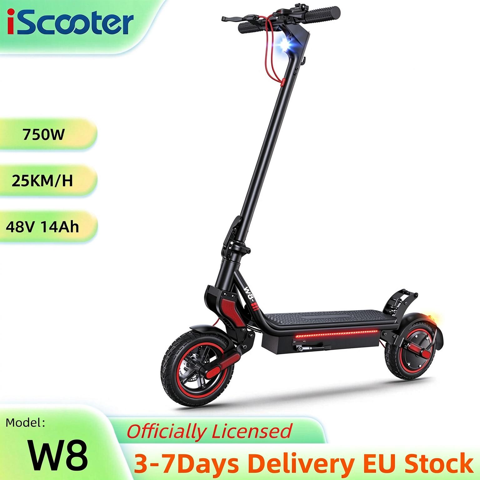 IScooter W8 40KM/H Elektriskais skrejritenis 9