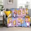New Style Lankybox Boxy Foxy Rocky Cartoon Blanket,Soft Throw Blanket for Home Bedroom Bed Sofa Travel Picnic Cover Kid