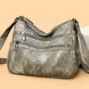 PU Women's Shoulder Bag Multi-compartment Shoulder Bag Middle-aged And Elderly Mother Bag