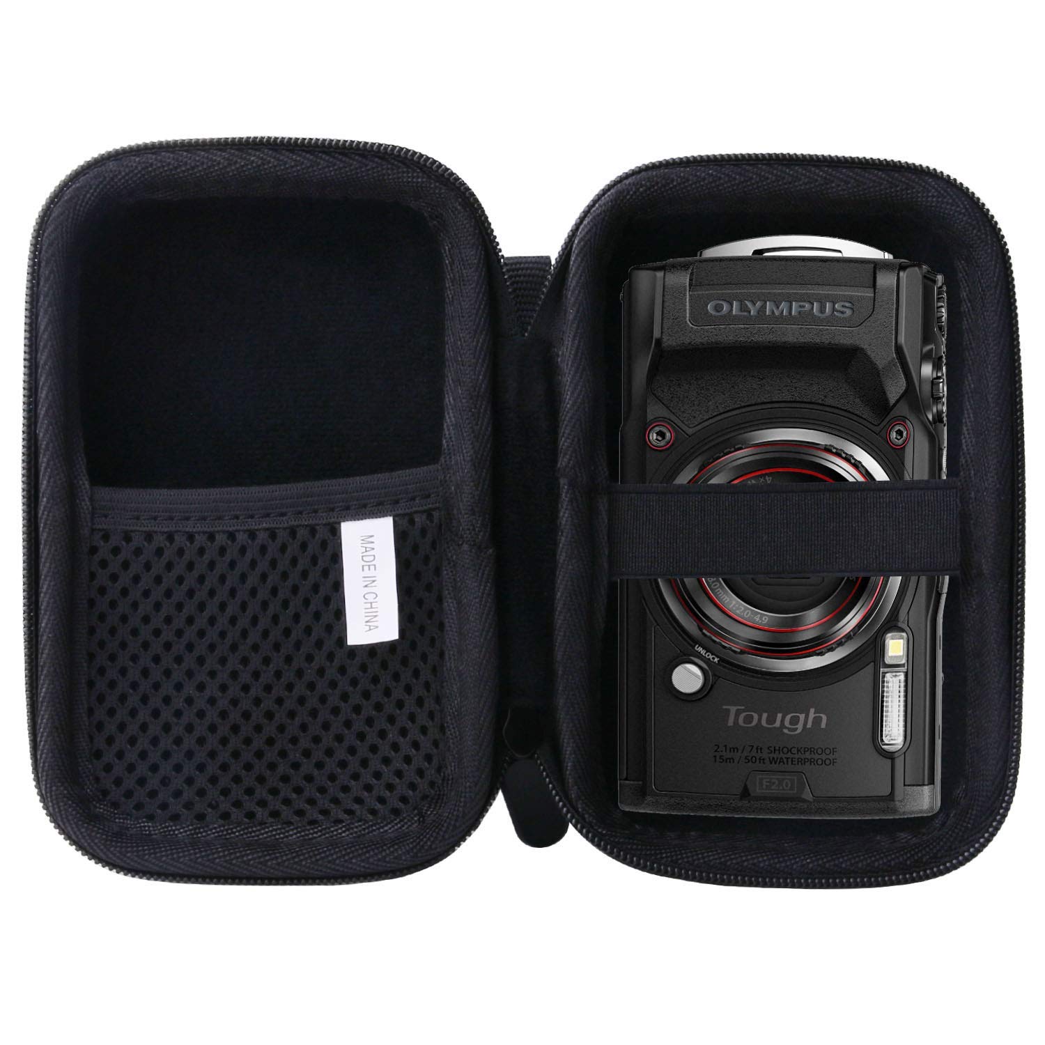 

Protective carrying case, travel storage case for OLYMPUS Tough TG-7/TG-6/TG-5/TG-4 digital cameras -waiyu JP