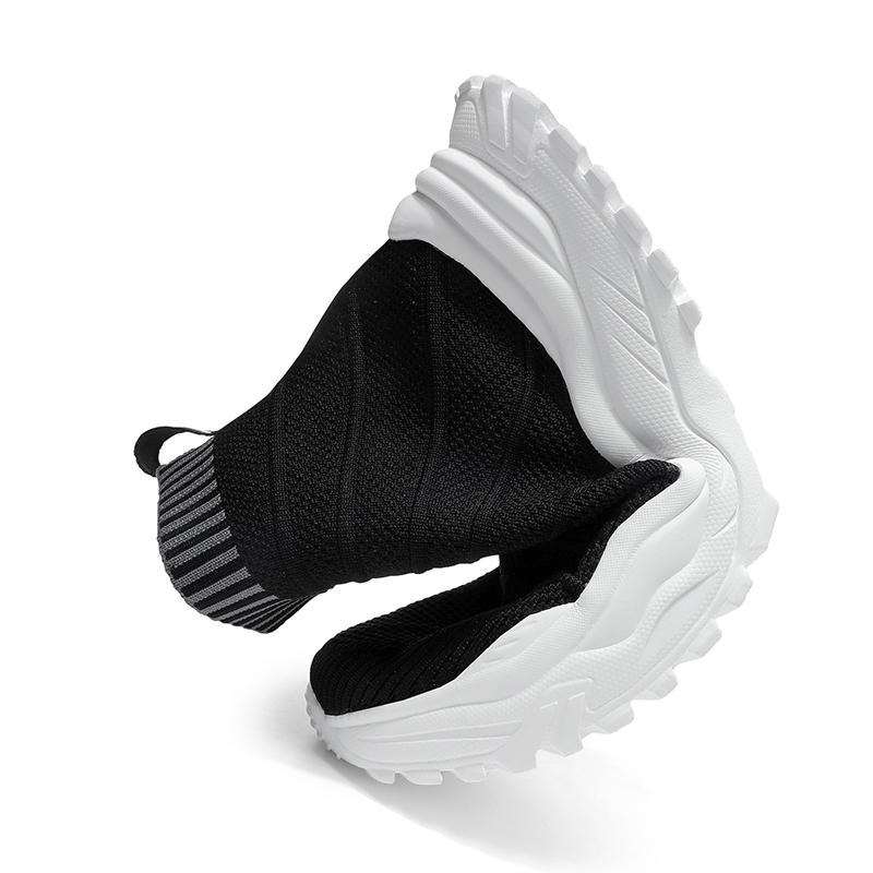 Fashion Men Running Walking Sock Shoes Fashion Casual Sneakers Breathable Sport Lightweight Men Sneakers Couple Ankle Boots 48