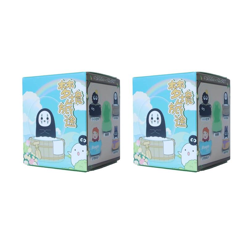 Hayao Miyazaki Dream Journey Crystal Ball Mystery Box Toy Collectible Figure Children'S Trendy Blind Box Surprise Gift