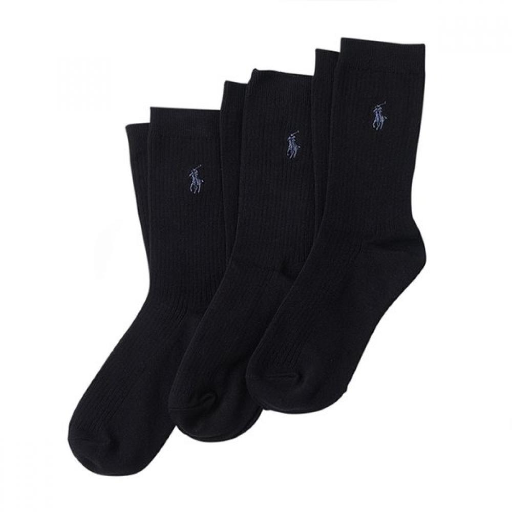 Polo Ralph Lauren Women S Cotton Blend Crew SockS 3 Pack  wapohoS03420234001 