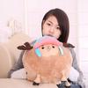 35Cm Chopper Toy Cute Round Hand Pocket Pillow Reindeer Soft Kawaii Hugging Cushion Anime Periphery Cosplay Christmas Kids Gift
