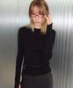 Keoseuteomeokeullagumeon Slim Round Ribbed Knit 6 Color Cowkt003