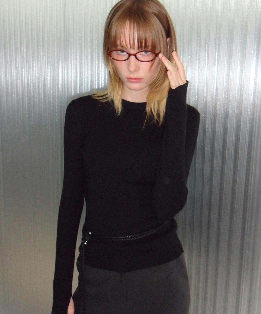 Keoseuteomeokeullagumeon Slim Round Ribbed Knit 6 Color Cowkt003