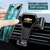 Air Outlet Gravity Phone Holder Car GPS Navigation Clamp Accessories For Chevrolet Camaro Equinox Traverse Montana Silverado