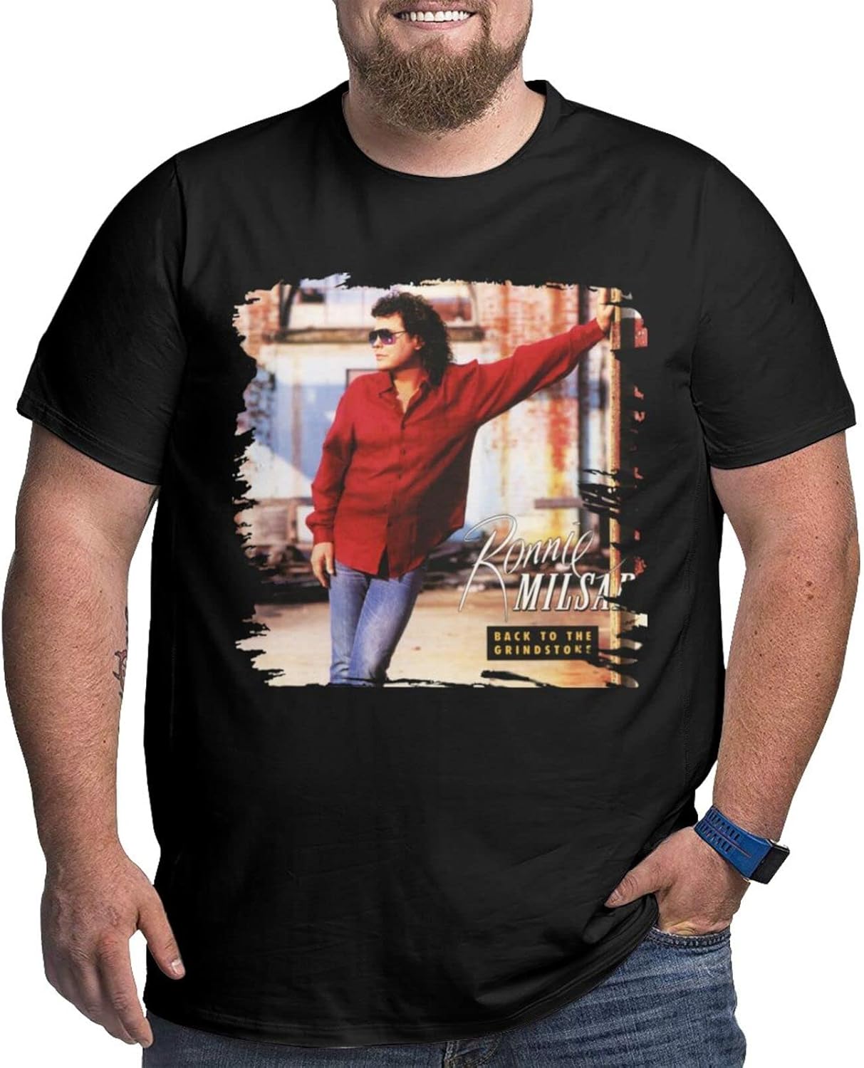 

Men Plus Size T Shirt Man s Tops Short Sleeve Pattern Cotton Tee 5XL різнокольоровий