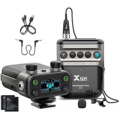 Xvive Xvive Wireless Pin Microphone System 2.4GHz Digital Wireless System 1 Channel Specification (TX+RX Kit) Japanese National Technical Compliance C
