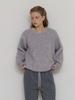 KINDABABY Cozy Brushed Round Knit - Misty Lavender