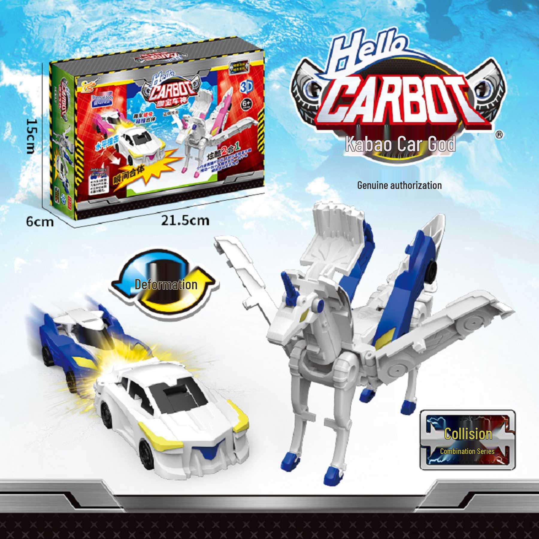 

Silverwing Dragon: Kids Magnetic Transforming Toy Car & Pegasus Combo
