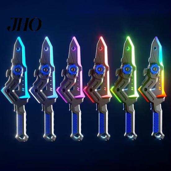 RGB Color Changing Toy Ax Spark Battle with Smoke Effect Transforming Weapon LED 7 Kids Role Play Colors Dynamic Sound Haptic Feedback for Light