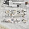 Drawer Organizers Set of 15, 4 Sizes Clear Plastic Drawer Organizers and Storage B for Kitchen, Bathroom, Office, Dresser Desk Drawer Organizer Tray