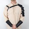 Medieval Shoulder Armor Vintage Embossed Sword Belt Bag Viking Style Arm Guard Knight Costume Cosplay Anime Accessories