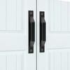 2PCS Sliding Door Pull Handles for Barn Doors Sheds Garages Made from Aluminum Alloy Heavy Duty with Ergonomic Design