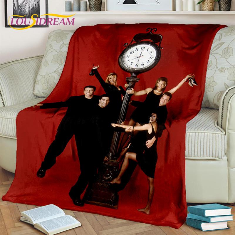 Friends Classics TV 3D  Blanket,Soft Throw Blanket for Home Bedroom Bed Sofa Picnic Travel Office Cover Rest Blanket Kids Gift