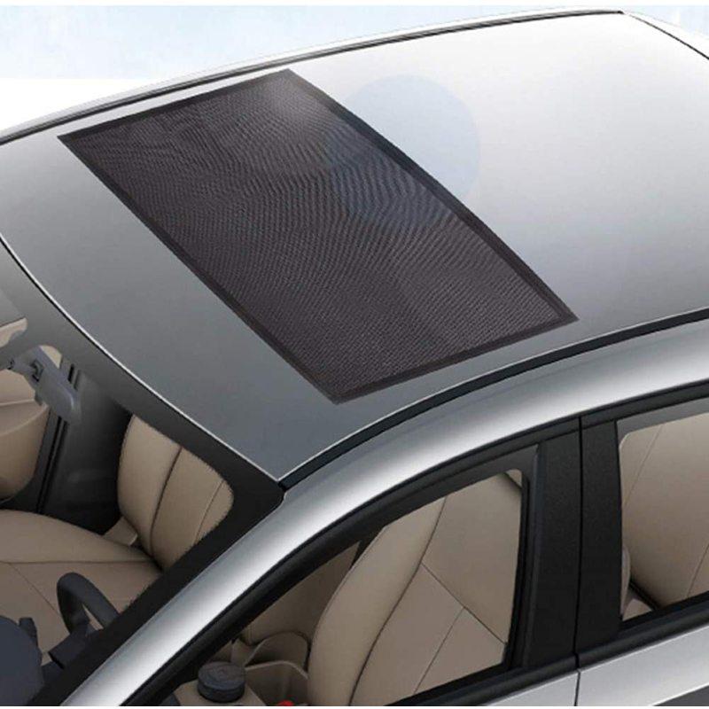 Auto Schiebedach Sonnenschutz Atmungsaktives Netz Auto Dachabdeckung Schnelle Montage UV-Sonnenschutz