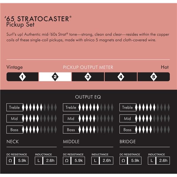Fender Fender Pickup AM VINT 65 STRAT SET OF 3