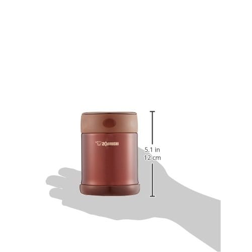 ZOJIRUSHI Stainless Steel Food Jar 350ml Demi-Glace SW-EE35-TD