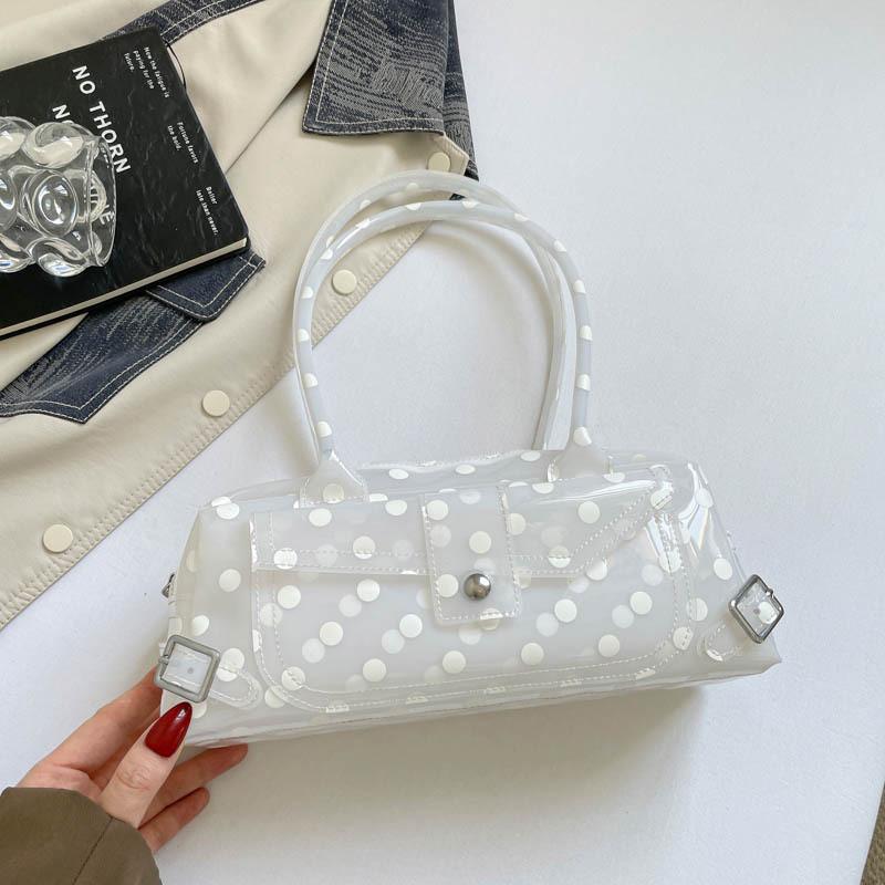 Modern City Pvc Shoulder Bag With Zipper Closure For Daily Use