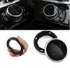 For BMW 1 2 3 4 5 6 7 Series X1 X5 X6 F20 F30 F10 F07 E60 E90 E70 IDrive Car Multimedia Big Knob Covers Button Trim Control DLS0