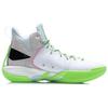 Li Ning Badfive 1 Badfive Abrasion Resistant Cushioning Slip Resistant Mid Top Basketball Shoes Men's White Green ABFQ015-2