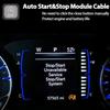 Einfach zu installierender Auto-Stopp-Start-Override-Schalter. Auto-Stopp-Start-Deaktivierungsgerät zur Reduzierung des Motorverschleißes für Camry